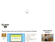 Tablet Screenshot of elsonwong.com